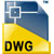 dwg dosya uzantı icon