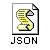 json dosya uzantı icon